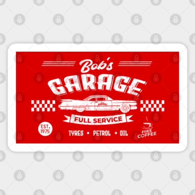 Bobs Garage 1975 Bobs Garage Sticker TeePublic